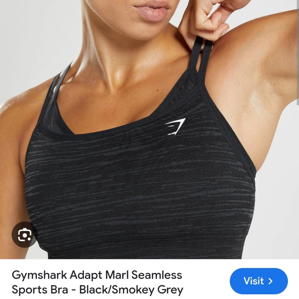 Gymshark adapt marl seamless sports bra